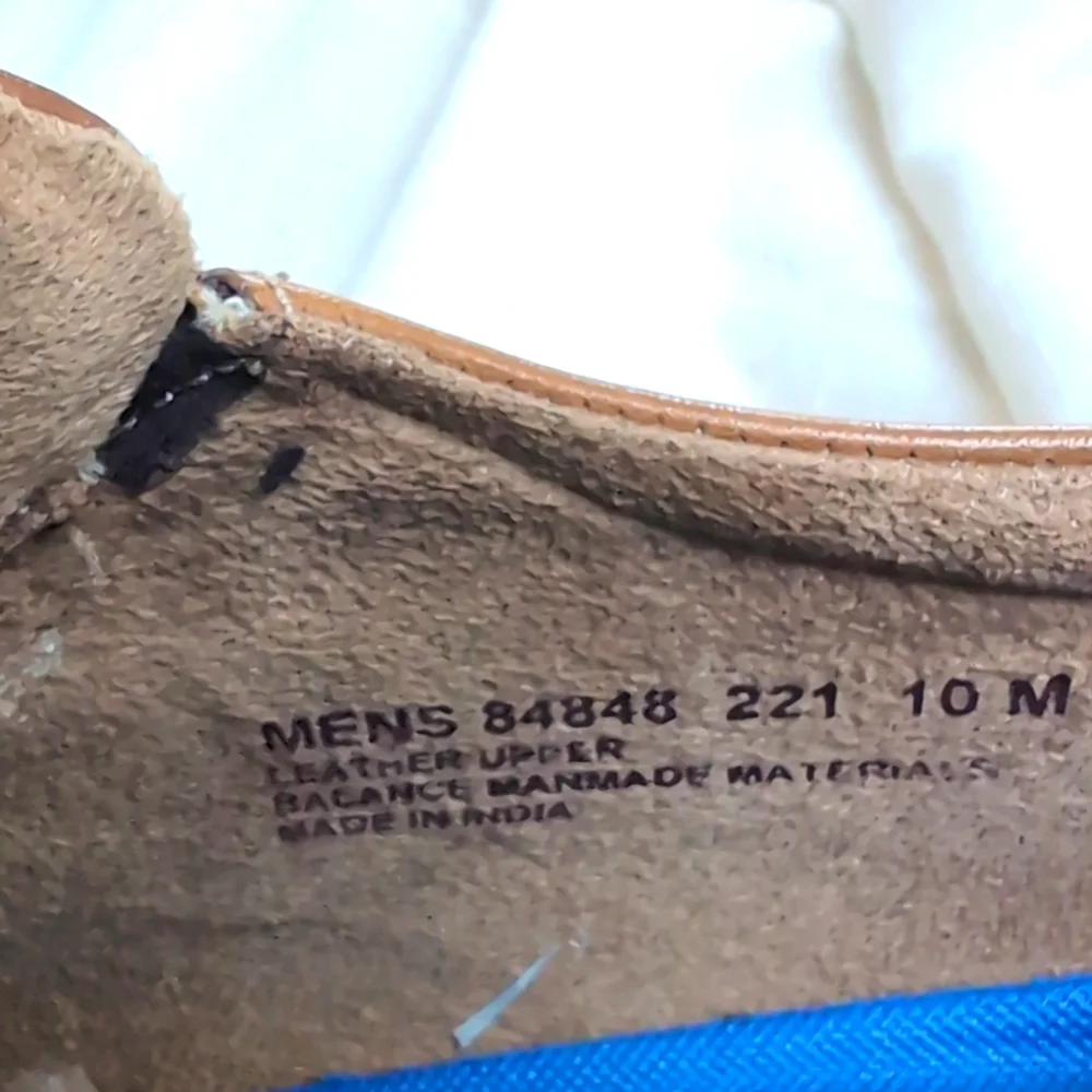 Mens Nunn Bush Brown Leather Dress Shoes. Size 10 M. - Picture 7 of 8